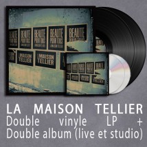 Pack La Maison Tellier (Vinyle "Beauté pour tous" double gatefold + double album Beauté Pour Tous)