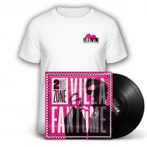 Pack Vinyle Standard + T-Shirt - Rouge artériel