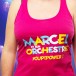 Débardeur Youpi Power Rose (Femme) - Marcel et son orchestre